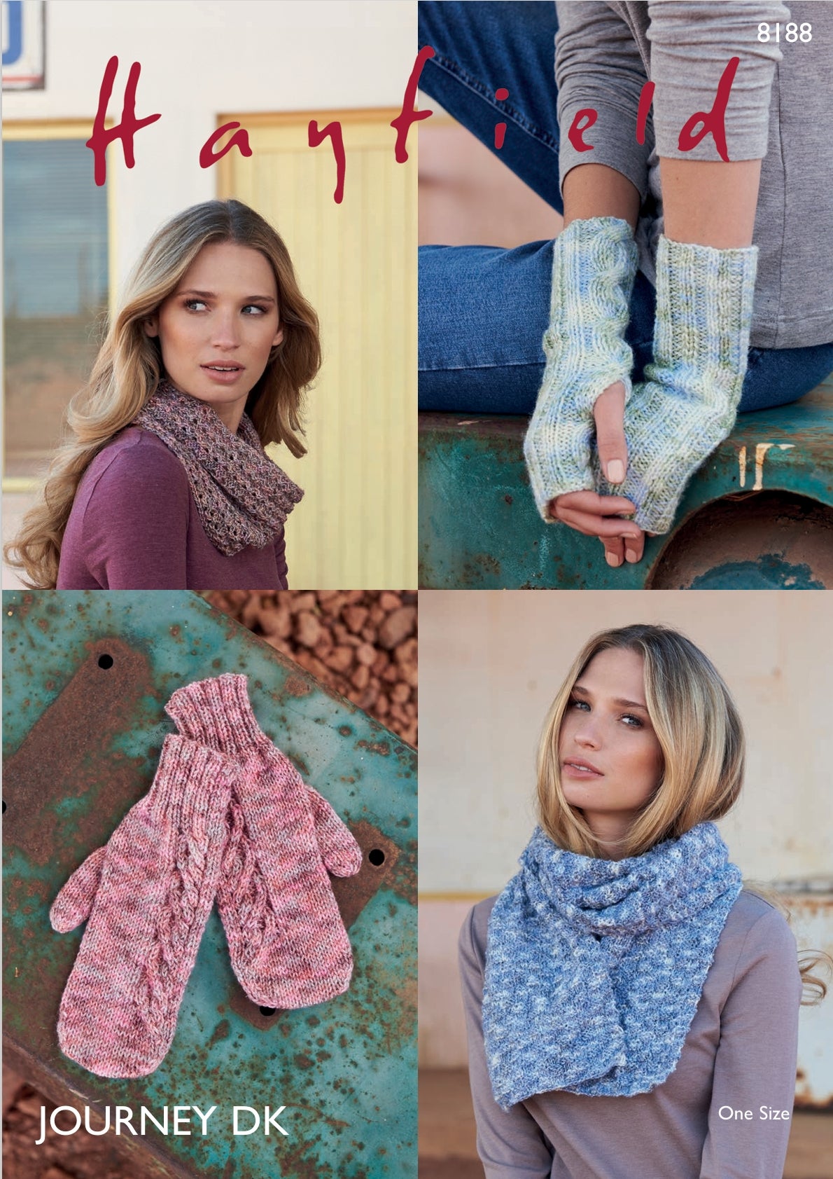 Hayfield Accessories Knitting Pattern in DK 8188P PDF DOWNLOAD