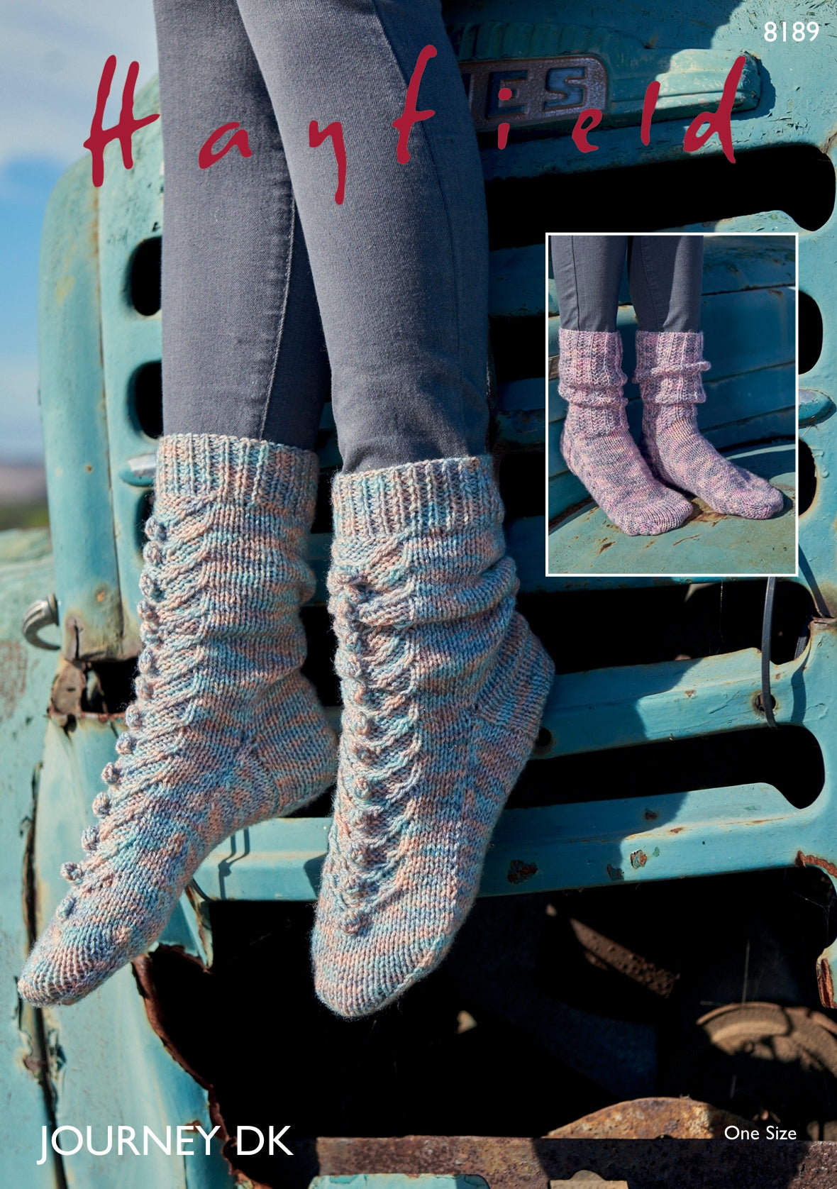 Hayfield Socks Knitting Pattern in DK 8189P PDF DOWNLOAD