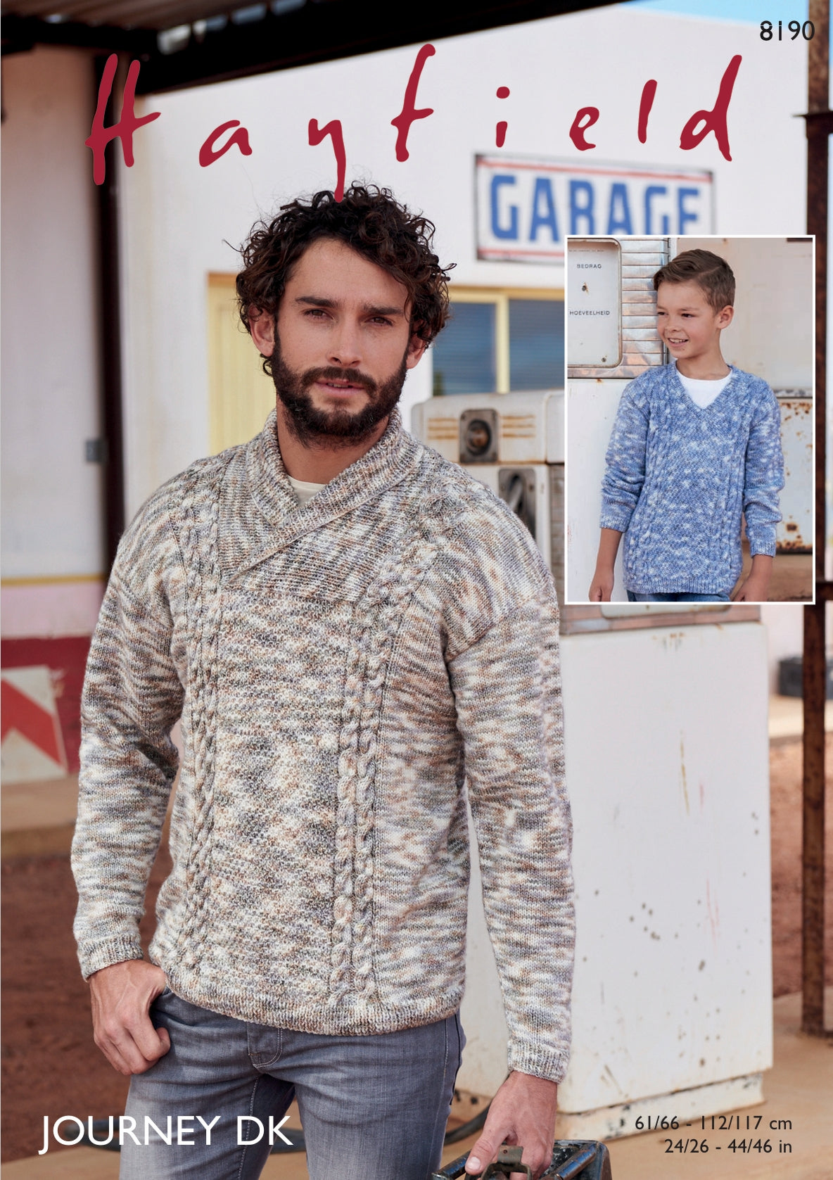 Hayfield Sweaters Knitting Pattern in DK 8190P PDF DOWNLOAD