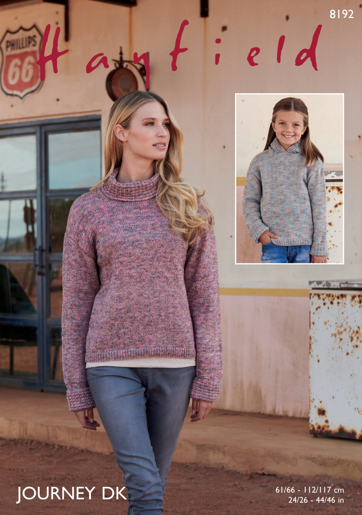 Hayfield Sweaters Knitting Pattern in DK 8192P PDF DOWNLOAD