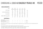 Sirdar Cardigans Knitting Pattern in Snuggly Pearls DK 4550P PDF DOWNLOAD