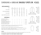 Sirdar Cardigans Knitting Pattern in Snuggly Spots DK 4565P PDF DOWNLOAD