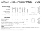 Sirdar Cardigans Knitting Pattern in Snuggly Spots DK 4567P PDF DOWNLOAD