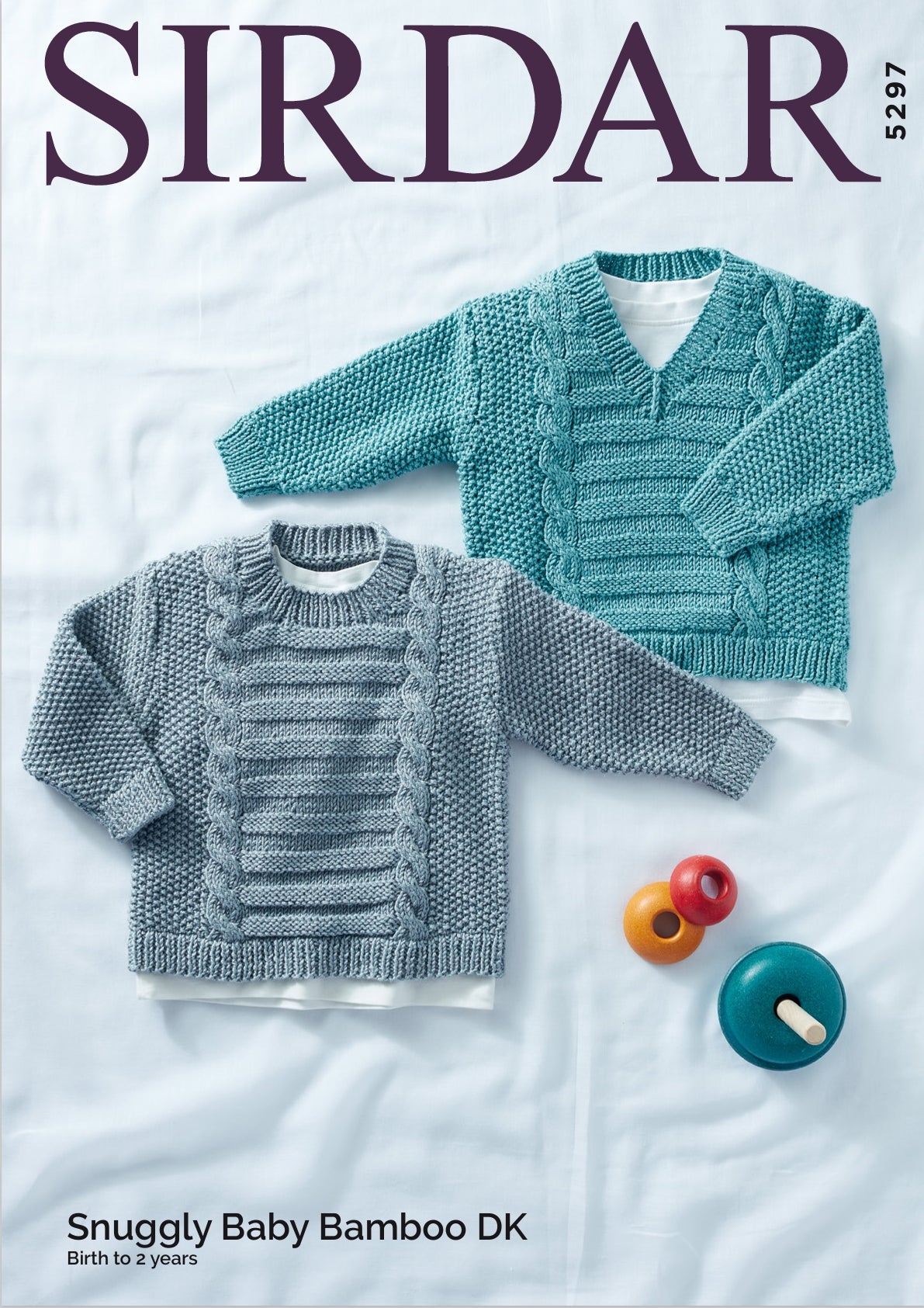 Sirdar Sweaters Knitting Pattern in DK 5297P PDF DOWNLOAD