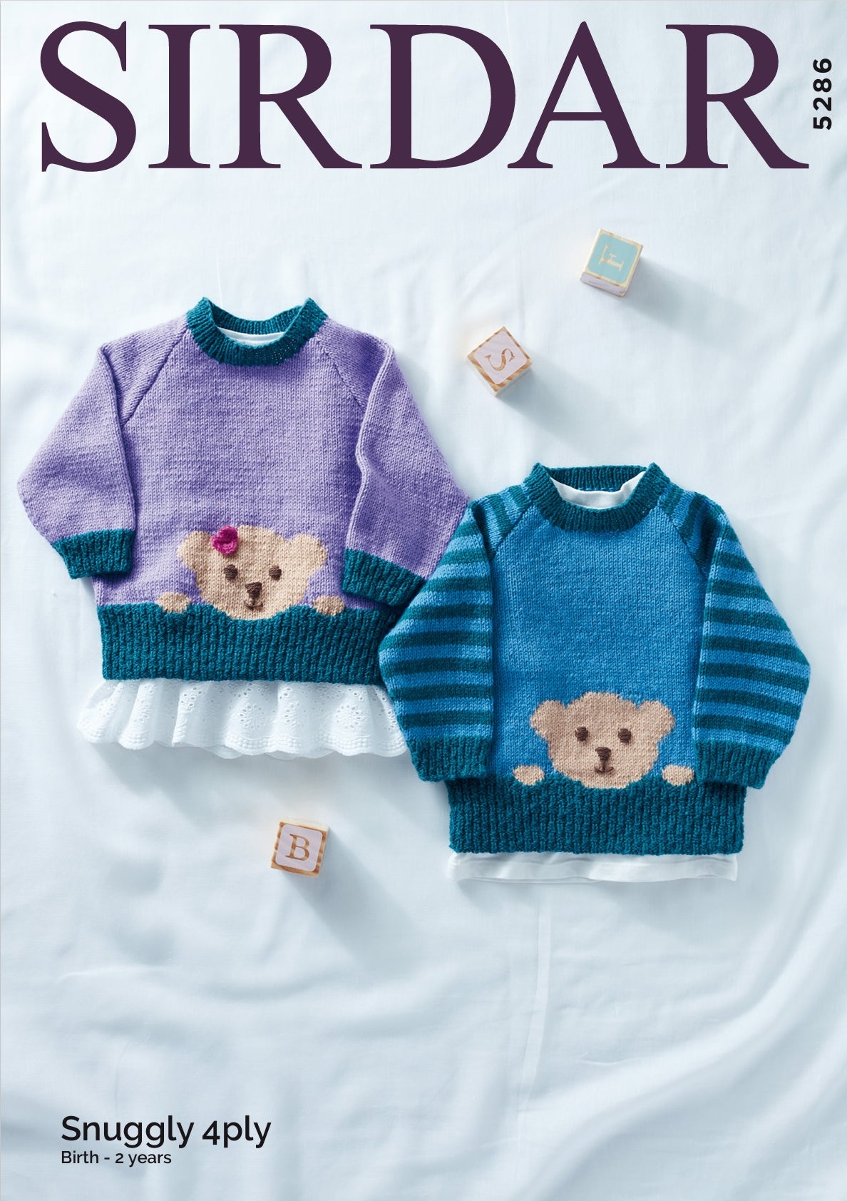Sirdar Sweaters Knitting Pattern in 4ply 5286P PDF DOWNLOAD