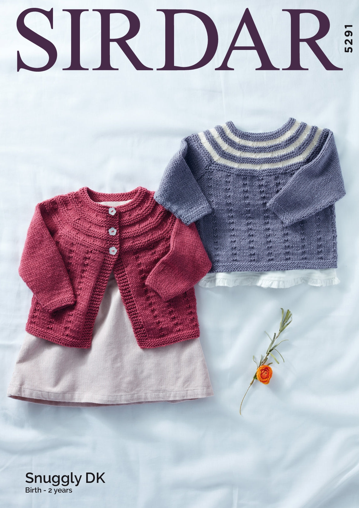 Sirdar Cardigan & Sweater Knitting Pattern in DK 5291P PDF DOWNLOAD