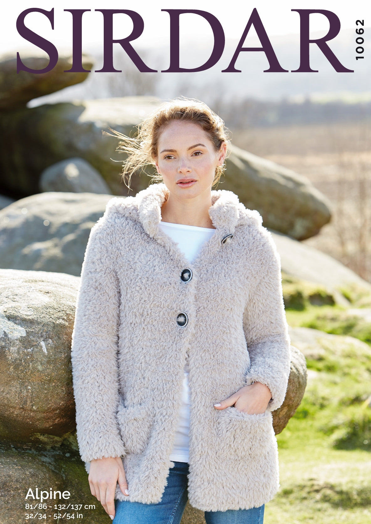 Sirdar Hooded Jacket Knitting Pattern in Super Chunky 10062P PDF DOWNLOAD