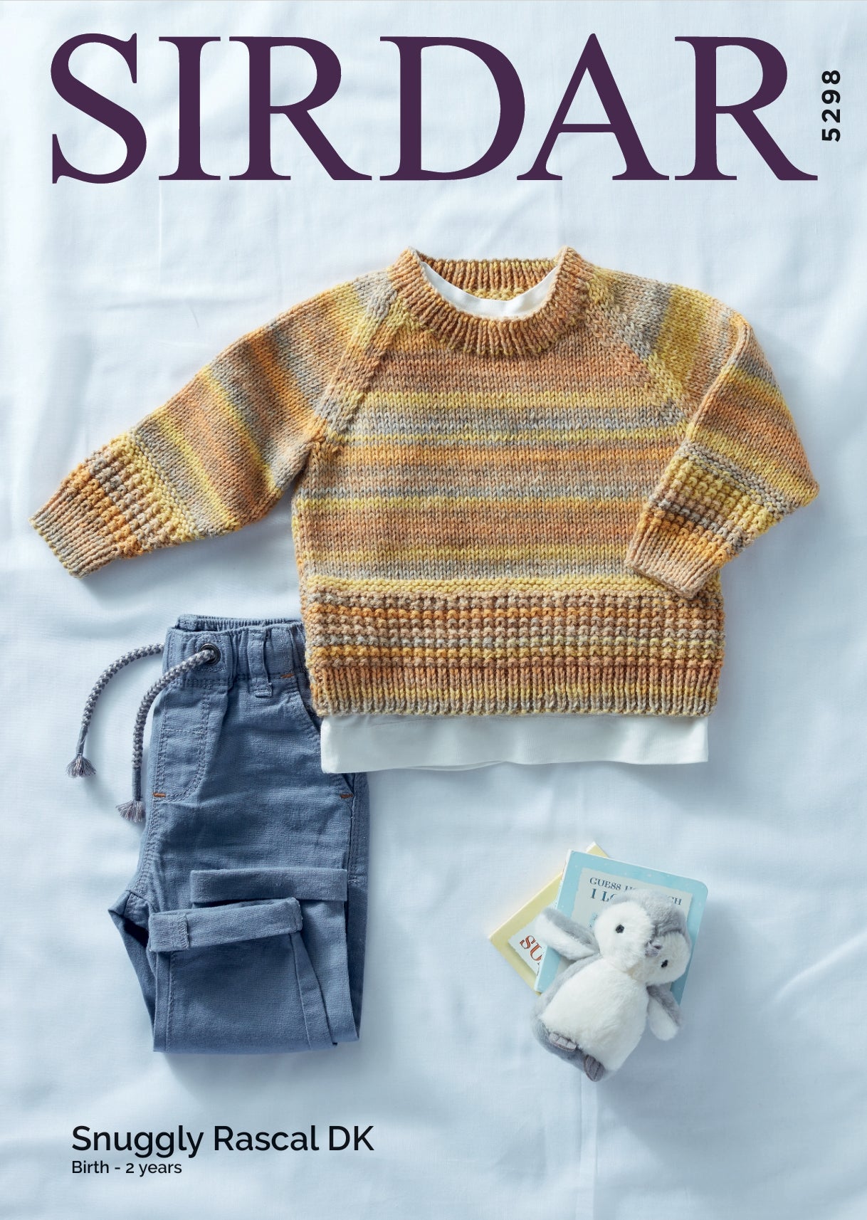 Sirdar Sweater Knitting Pattern in DK 5298P PDF DOWNLOAD