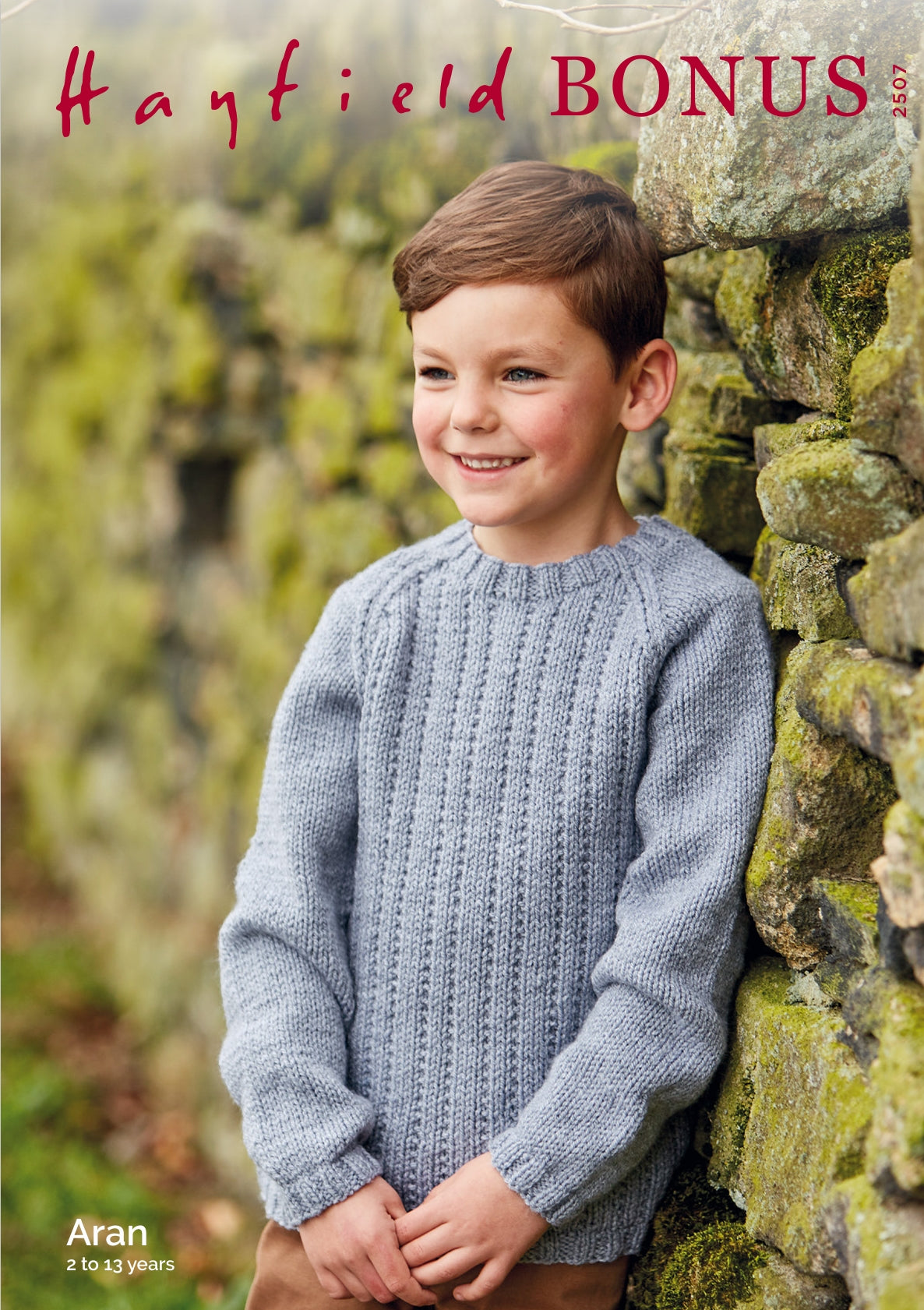 Hayfield Sweater Knitting Pattern in Aran 2507P PDF DOWNLOAD