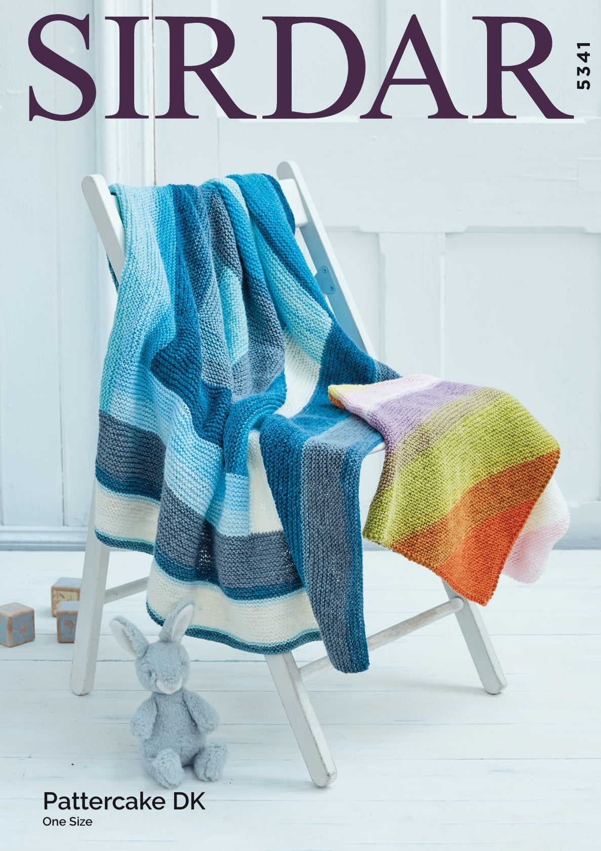 Sirdar Blanket Knitting Pattern in DK 5341P PDF DOWNLOAD