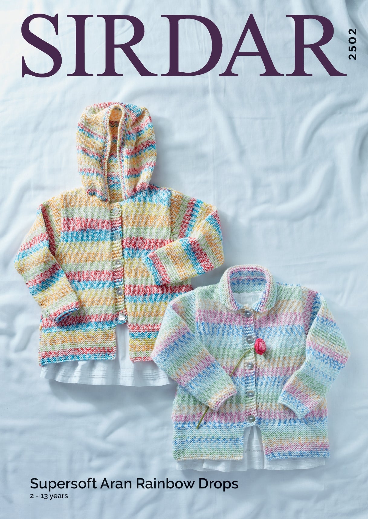 Sirdar Jacket Knitting Pattern in Aran 2502P PDF DOWNLOAD