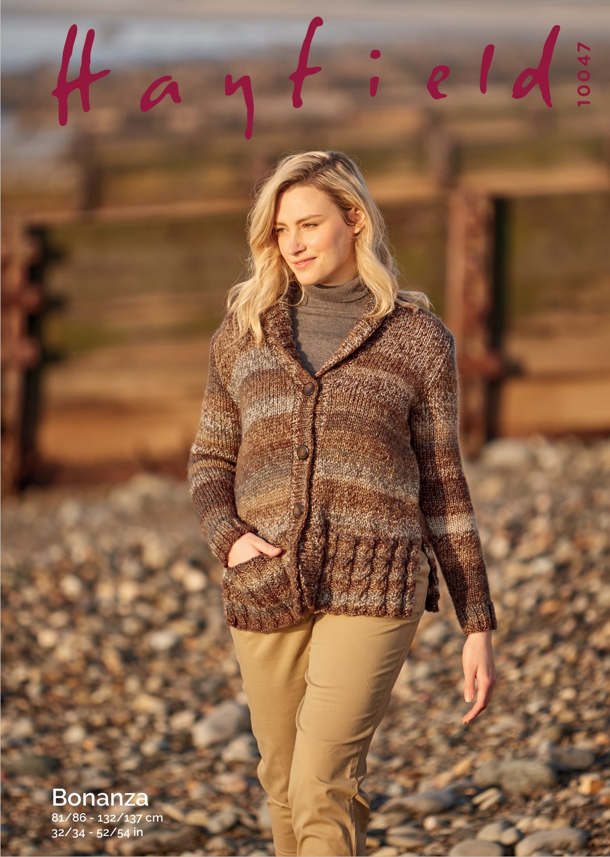 Hayfield Jacket Knitting Pattern in Chunky 10047P PDF DOWNLOAD