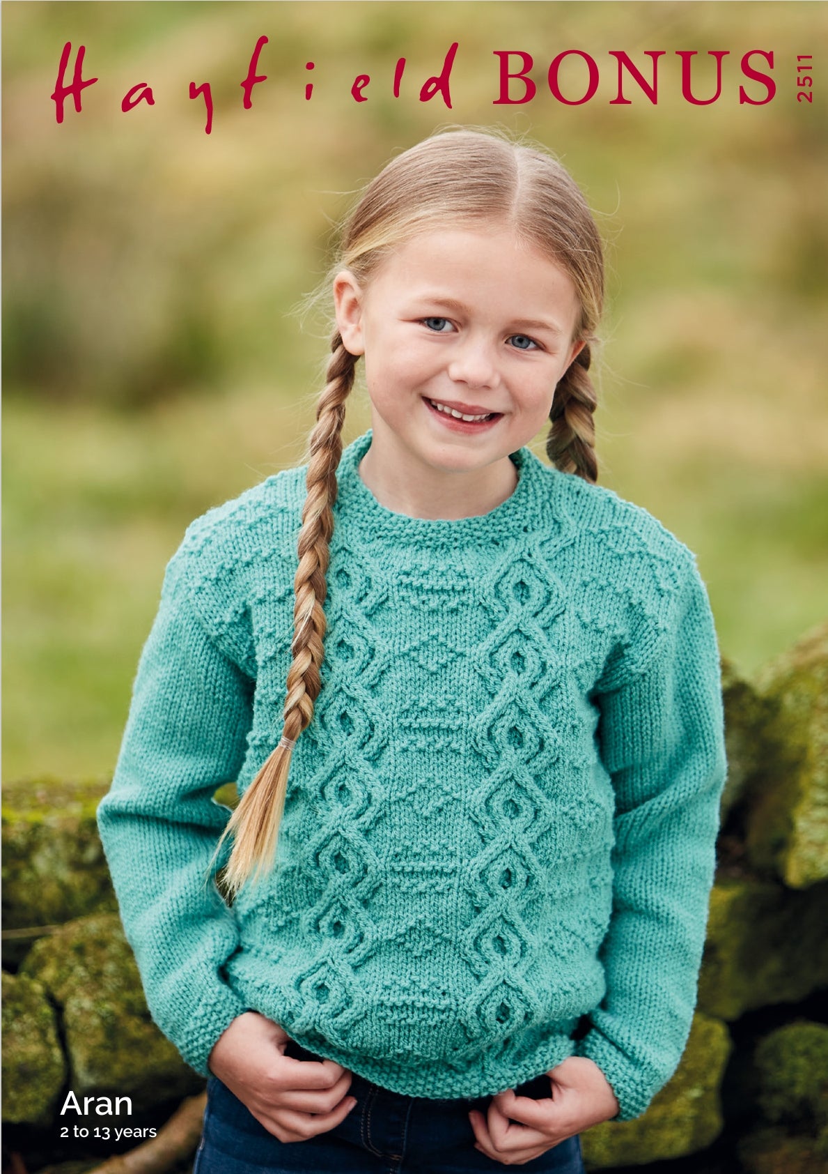 Hayfield Sweater Knitting Pattern in Aran 2511P PDF DOWNLOAD
