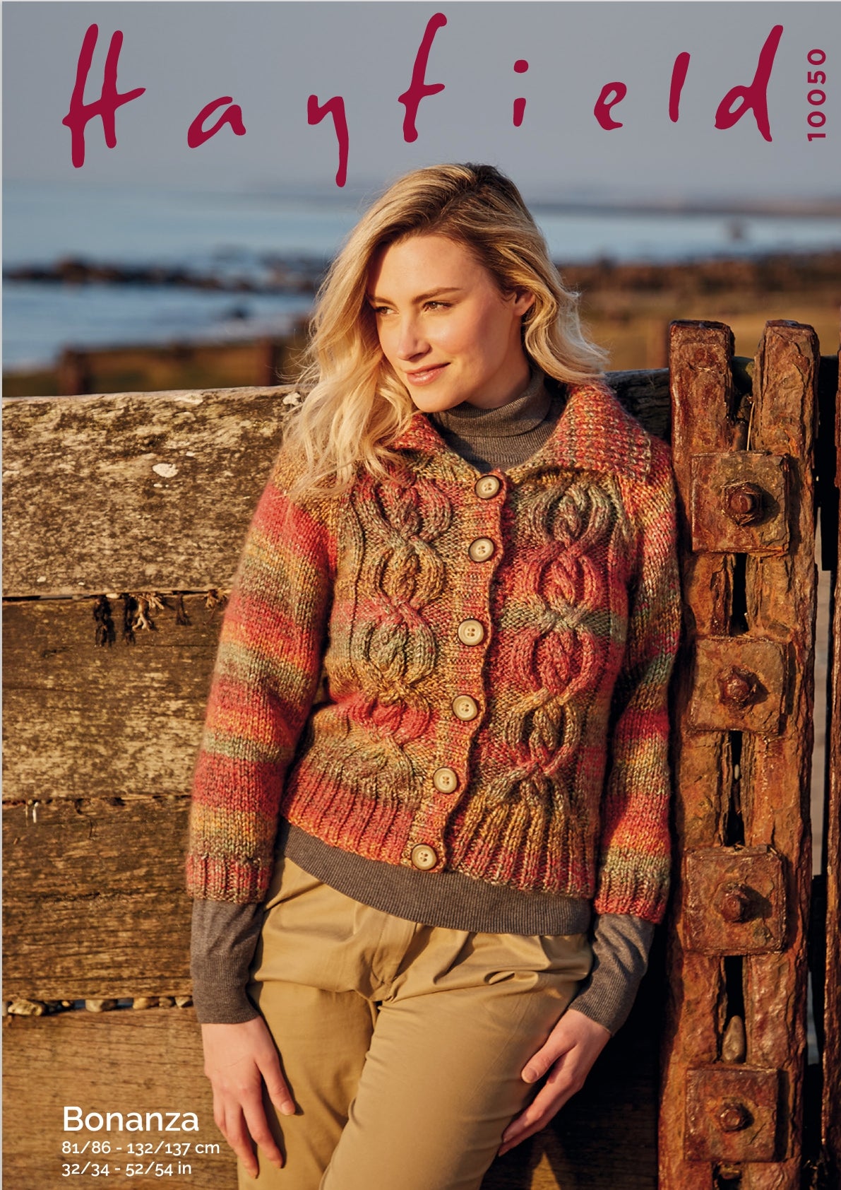 Hayfield Jacket Knitting Pattern in Chunky 10050P PDF DOWNLOAD
