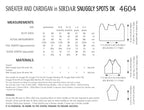 Sirdar Sweater and Cardigan Knitting Pattern in Snuggly Spots DK 4604P PDF DOWNLOAD