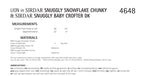 Sirdar Lion Toy Knitting Pattern in Snuggly Snowflake Chunky and Baby Crofter DK 4648P PDF DOWNLOAD
