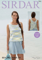 Sirdar Top Knitting Pattern in Sirdar Beachcomber DK 7922P PDF DOWNLOAD