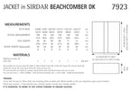 Sirdar Jacket Knitting Pattern in Sirdar Beachcomber DK 7923P PDF DOWNLOAD