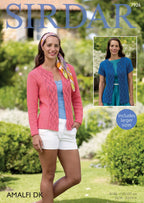 Sirdar Jackets Knitting Pattern in Sirdar Amalfi DK 7926P PDF DOWNLOAD