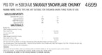 Sirdar Blankets Knitting Pattern in Snuggly Sweetie and Snuggly DK 4700P PDF DOWNLOAD