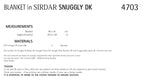 Sirdar blanket Knitting Pattern in Snuggly DK 4703P PDF DOWNLOAD