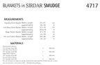 Sirdar Blankets Knitting Pattern in Sirdar Smudge 4717P PDF DOWNLOAD