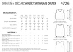 Sirdar Sweaters Knitting Pattern in Sirdar Snuggly Snowflake Chunky 4726P PDF DOWNLOAD