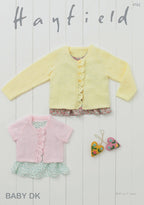 Hayfield Cardigans Knitting Pattern in Hayfield Baby DK 4762P PDF DOWNLOAD