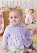 Sirdar Cardigans Knitting Pattern in Sirdar Supersoft Aran 4831P PDF DOWNLOAD
