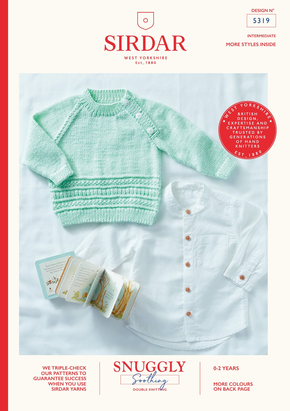Sirdar Sweater Knitting Pattern in DK 5319P PDF DOWNLOAD