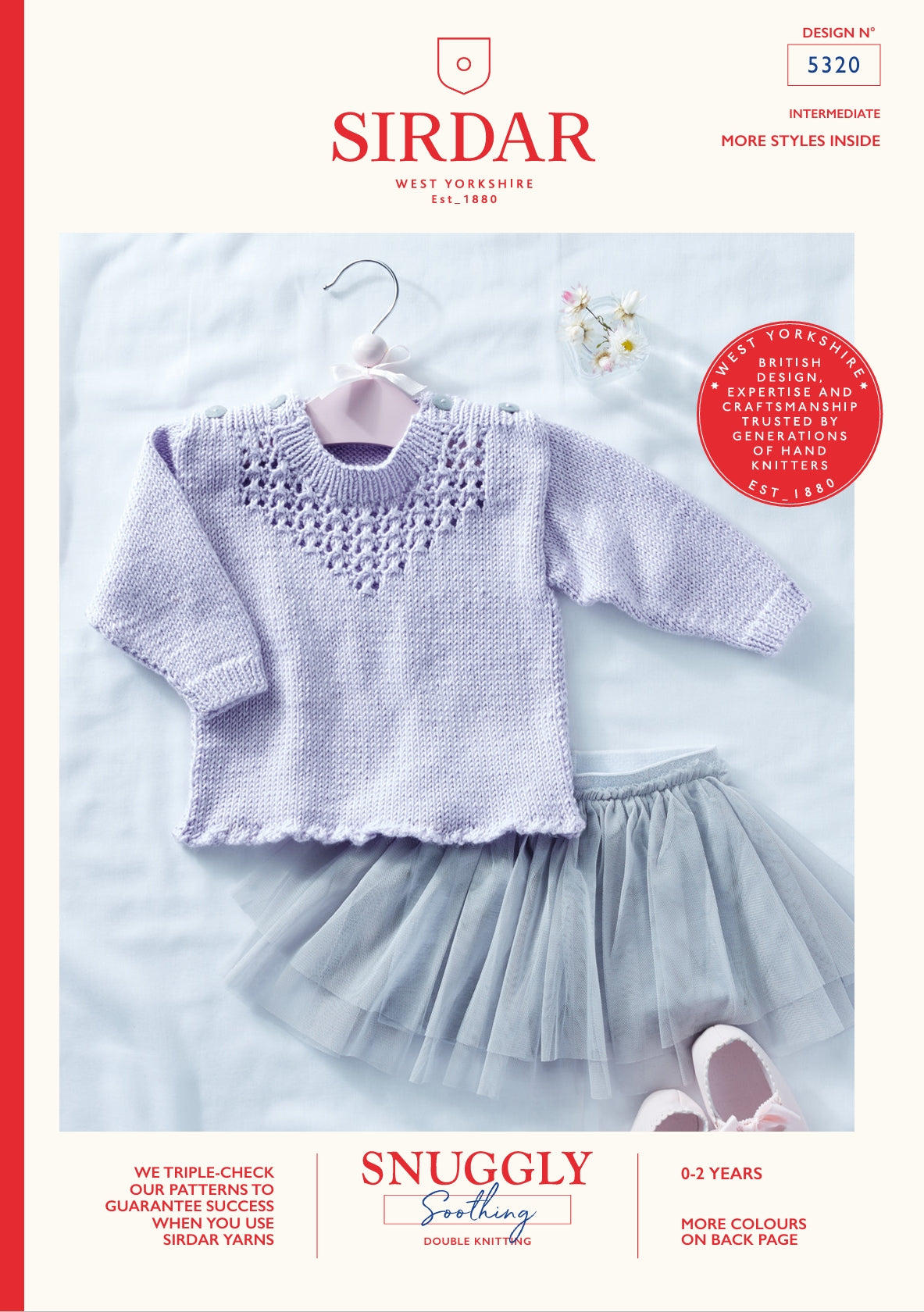Sirdar Sweater Knitting Pattern in DK 5320P PDF DOWNLOAD