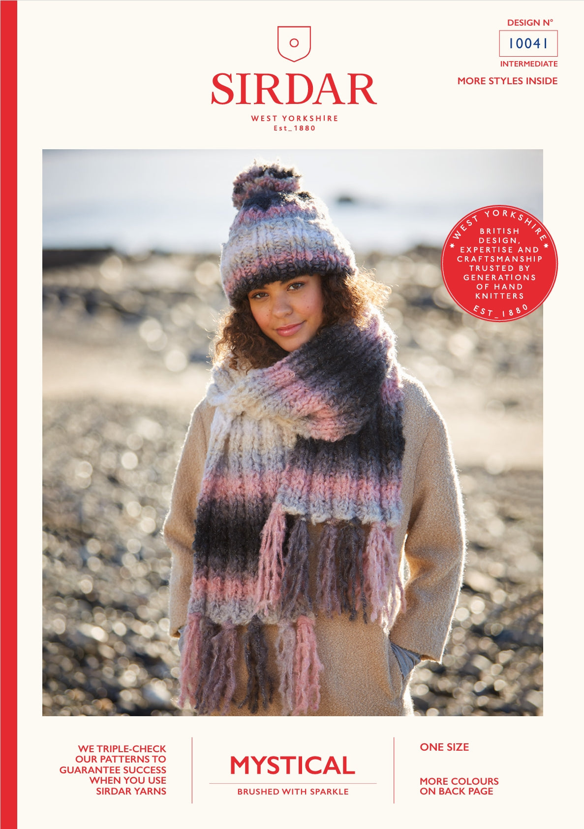 Sirdar Hat & Scarf Knitting Pattern in Super Chunky 10041P PDF DOWNLOAD