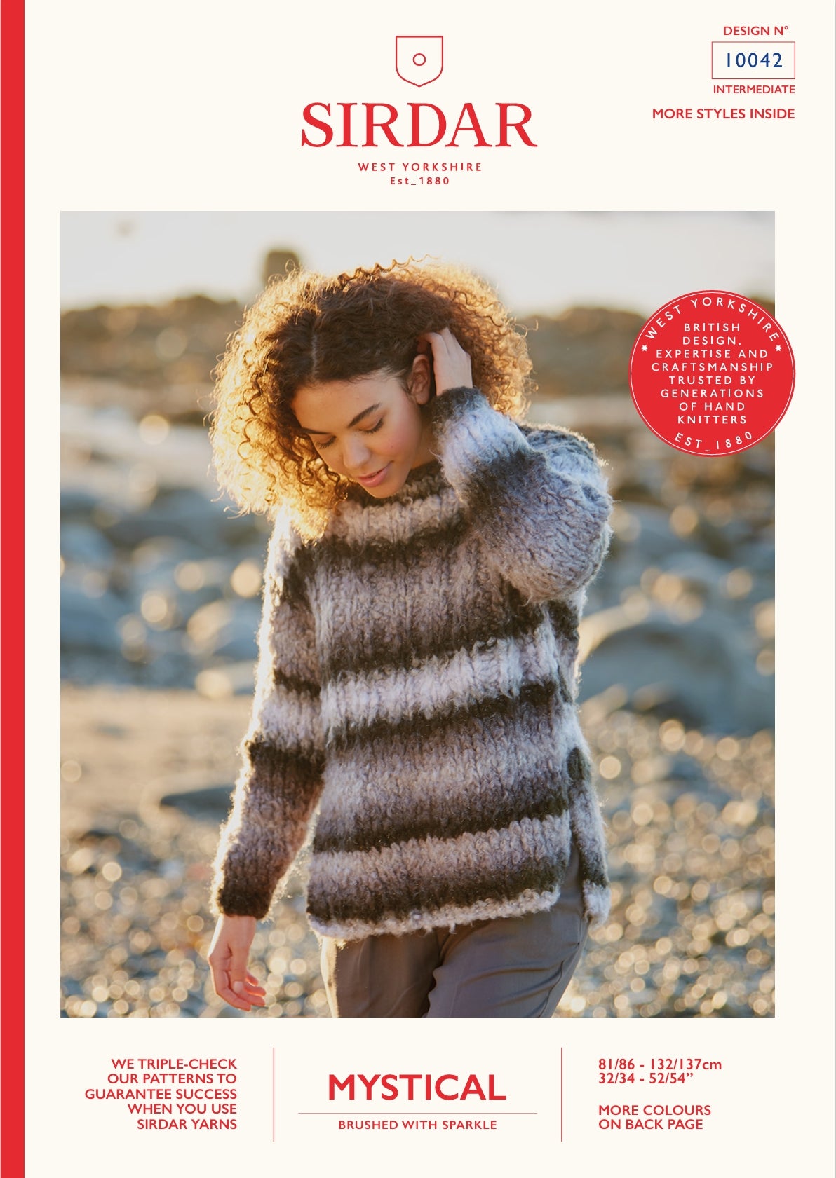 Sirdar Sweater Knitting Pattern in Super Chunky 10042P PDF DOWNLOAD