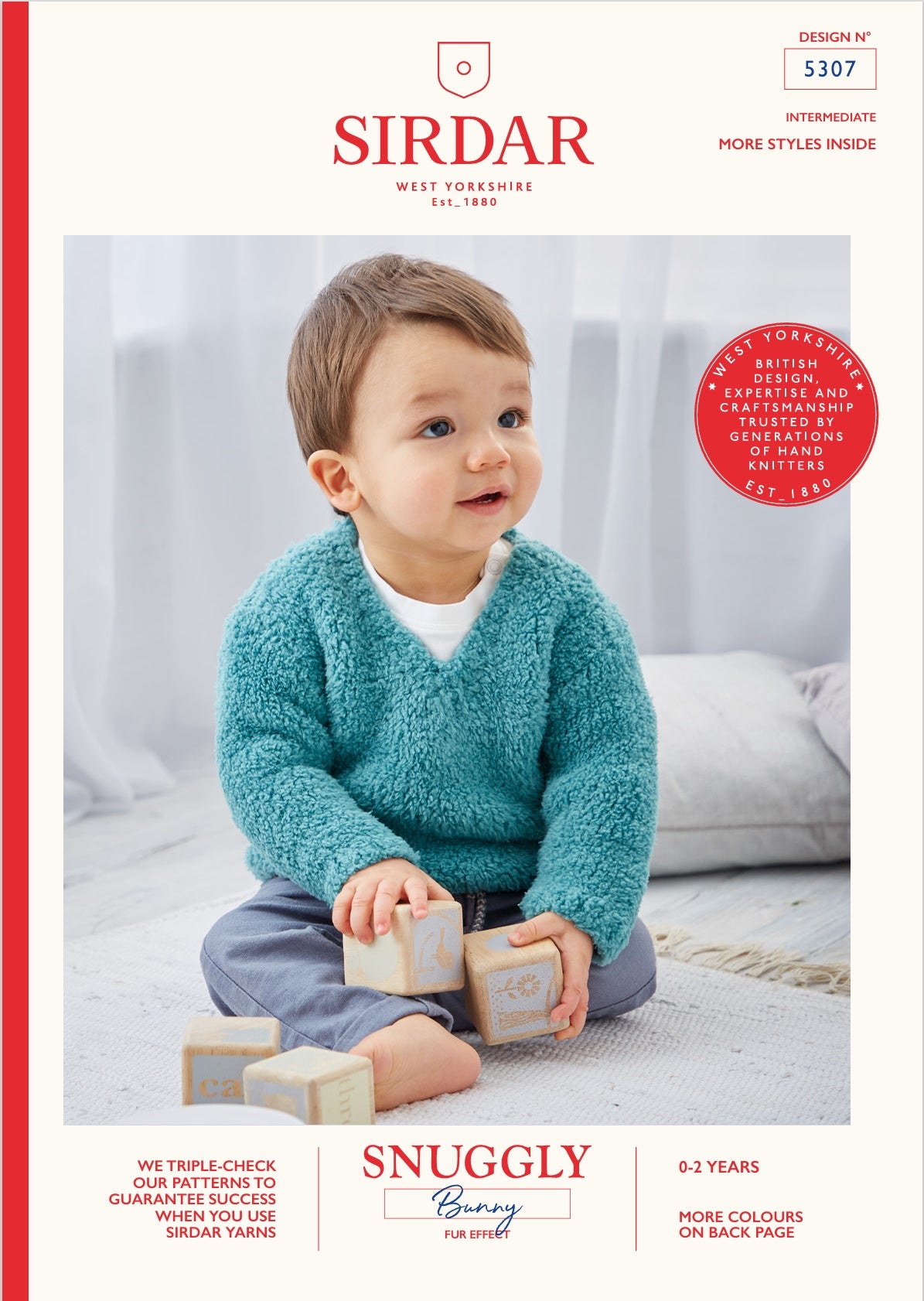 Sirdar Sweaters Knitting Pattern in DK 5307P PDF DOWNLOAD