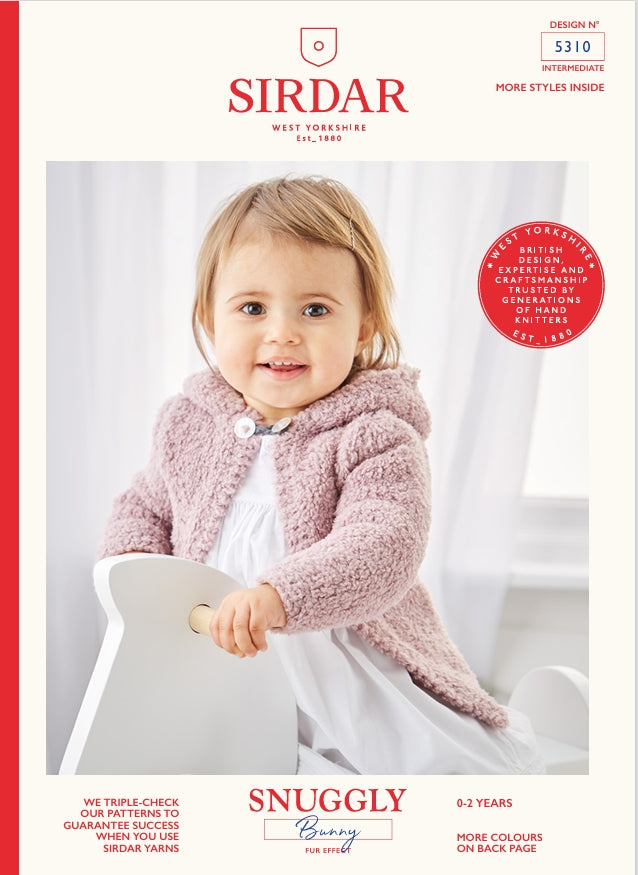Sirdar Jackets Knitting Pattern in DK 5310P PDF DOWNLOAD