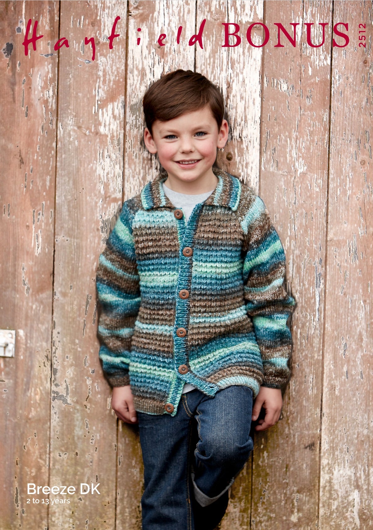 Hayfield Jacket Knitting Pattern in DK 2512P PDF DOWNLOAD