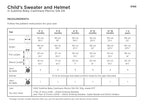 Sublime by Sirdar Child's Hat & Sweater Knitting Pattern in DK 6166P PDF DOWNLOAD