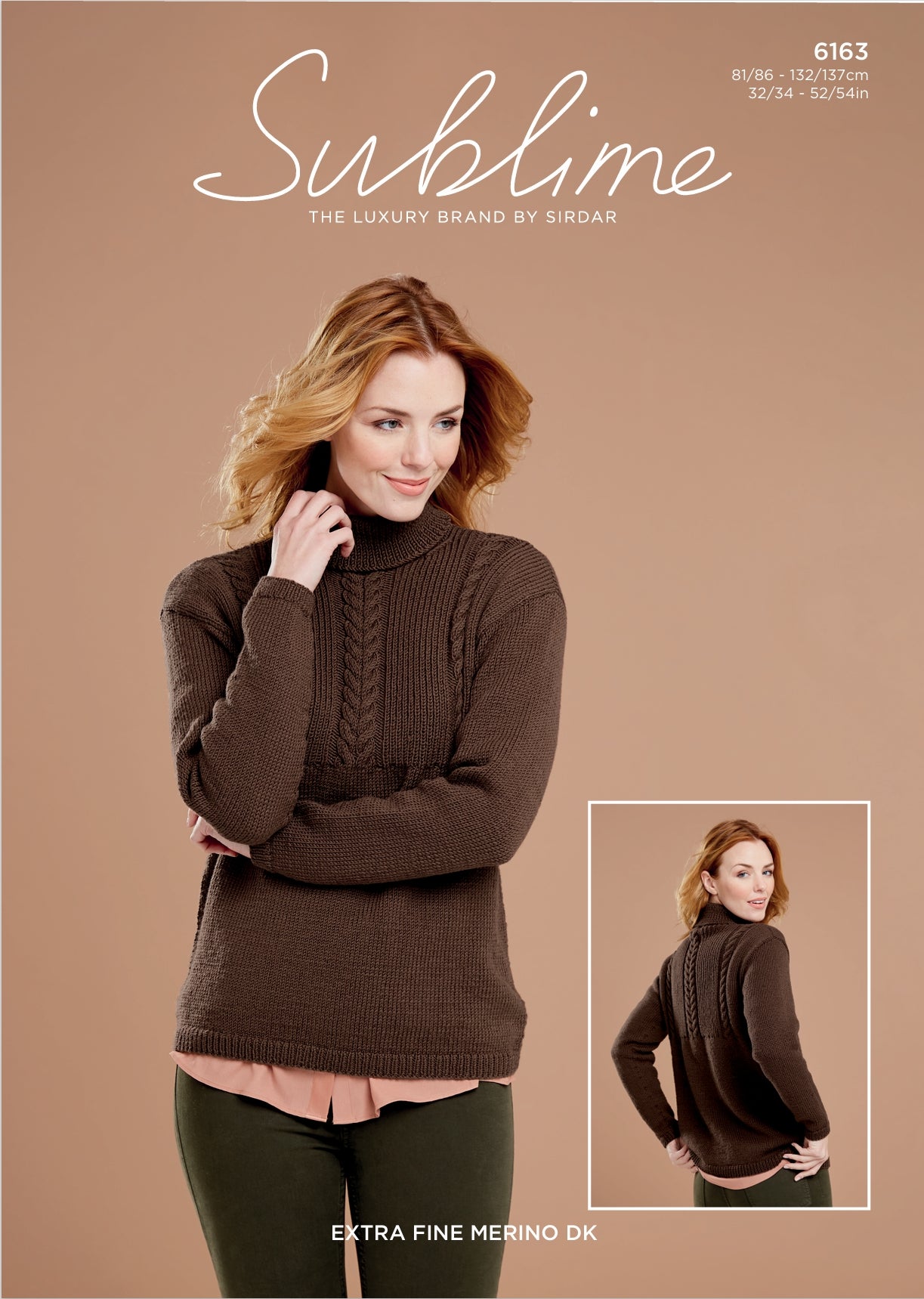 Sublime by Sirdar Sweater Knitting Pattern in DK 6163P PDF DOWNLOAD