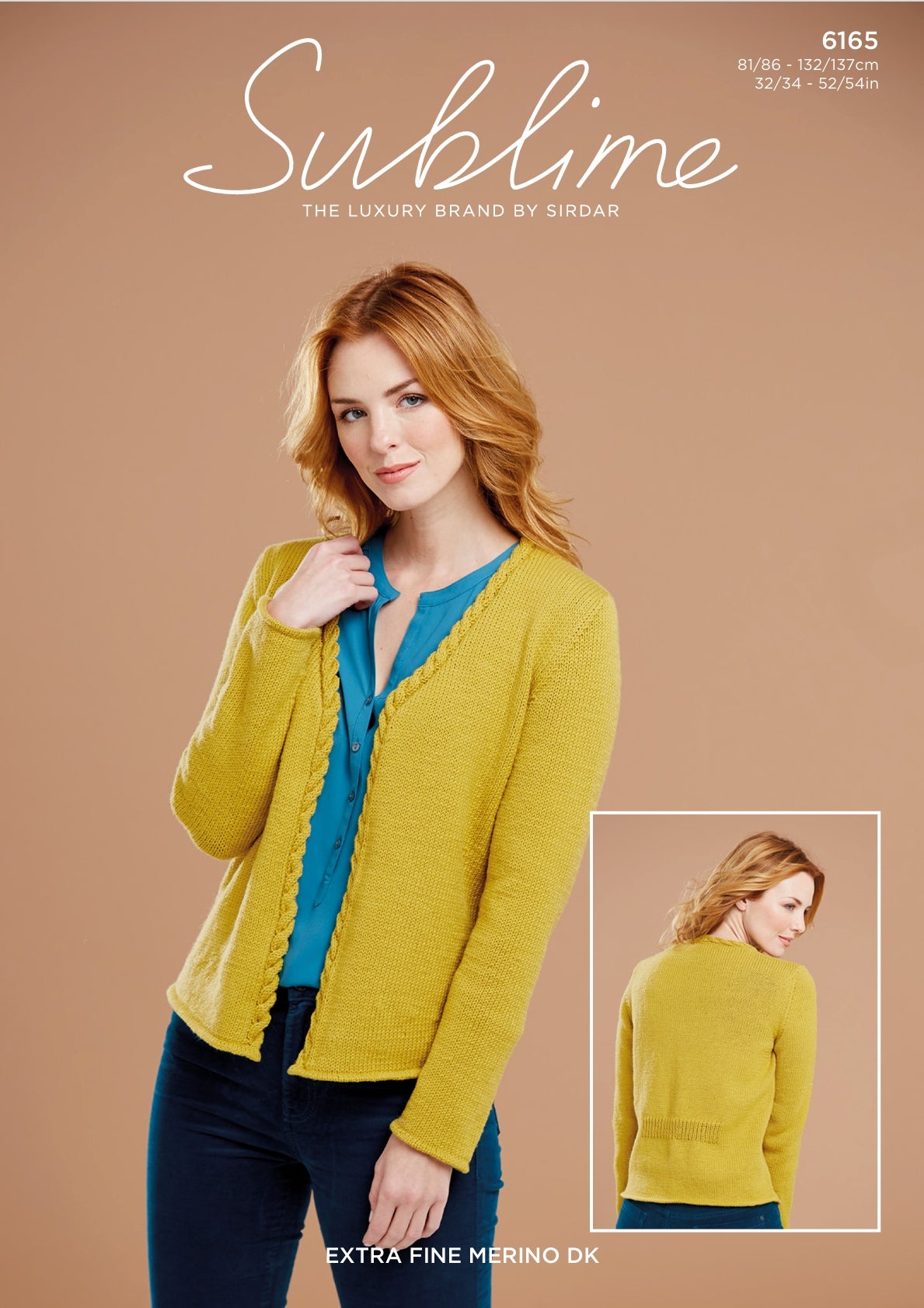 Sublime by Sirdar Cardigan Knitting Pattern in DK 6165P PDF DOWNLOAD