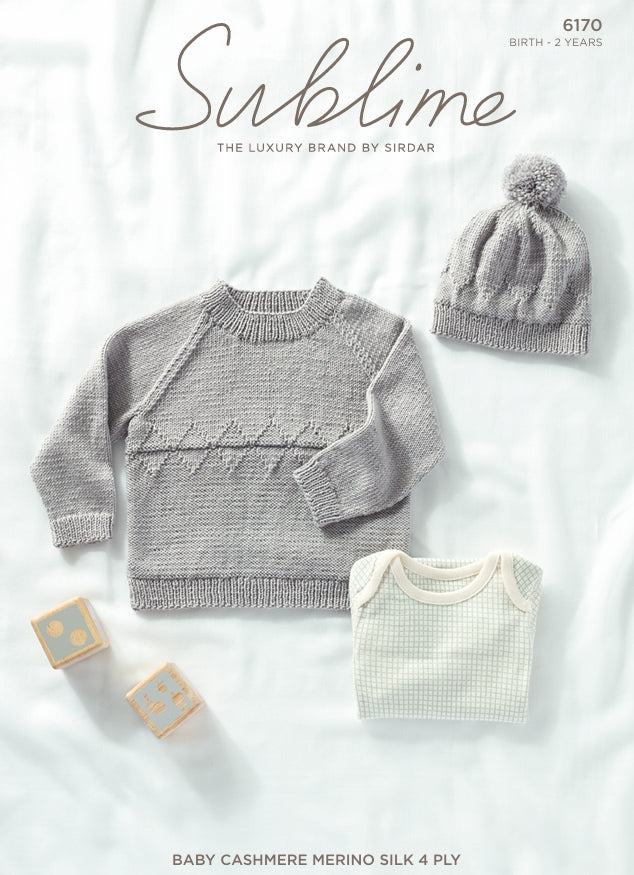 Sublime by Sirdar Sweater & Hat Knitting Pattern in 4ply 6170P PDF DOWNLOAD