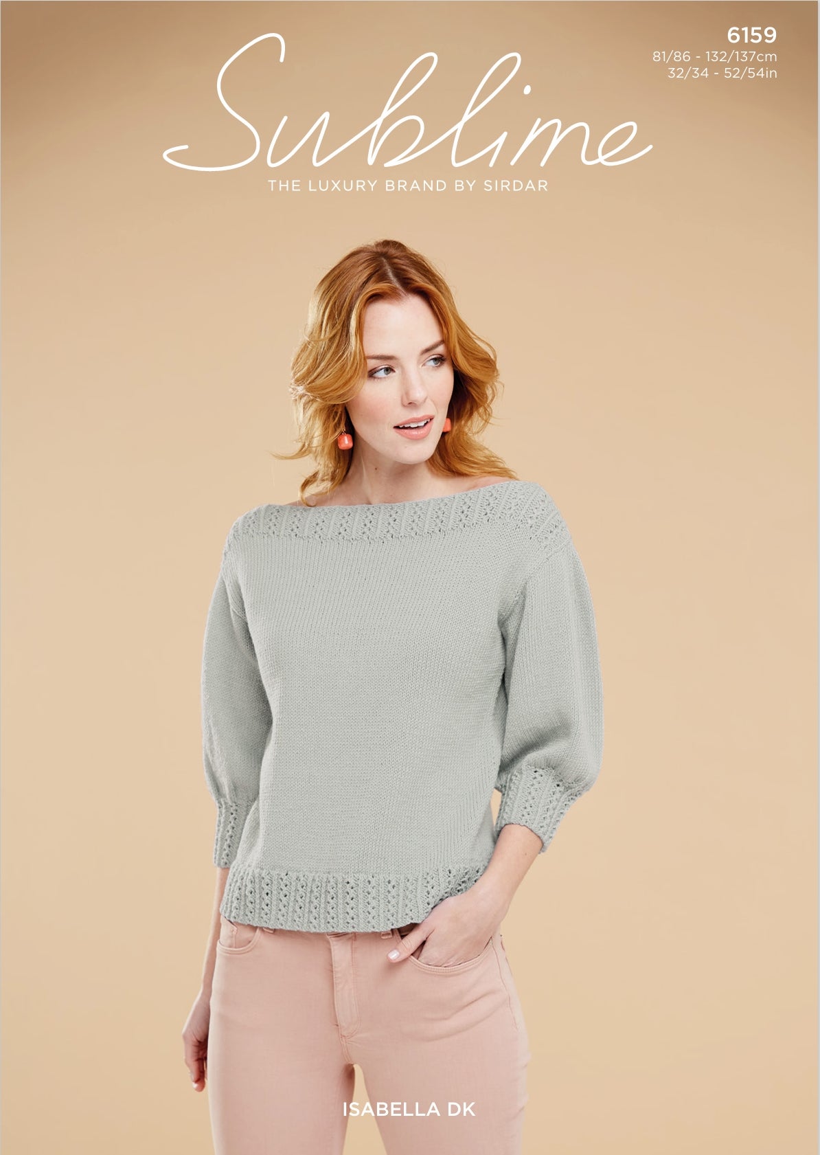 Sublime by Sirdar Boatneck Top Knitting Pattern in DK 6159P PDF DOWNLOAD