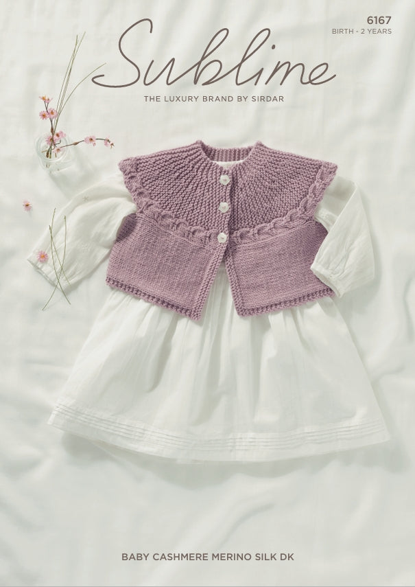 Sublime by Sirdar Bolero Knitting Pattern in DK 6167P PDF DOWNLOAD