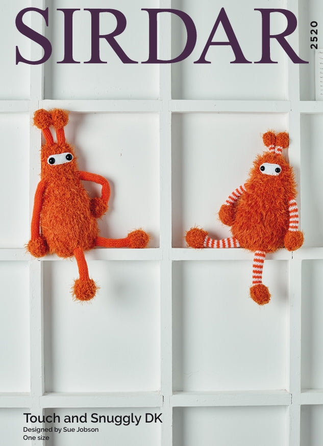 Sirdar Alien Toys Knitting Pattern in Super Chunky & DK 2520P PDF DOWNLOAD