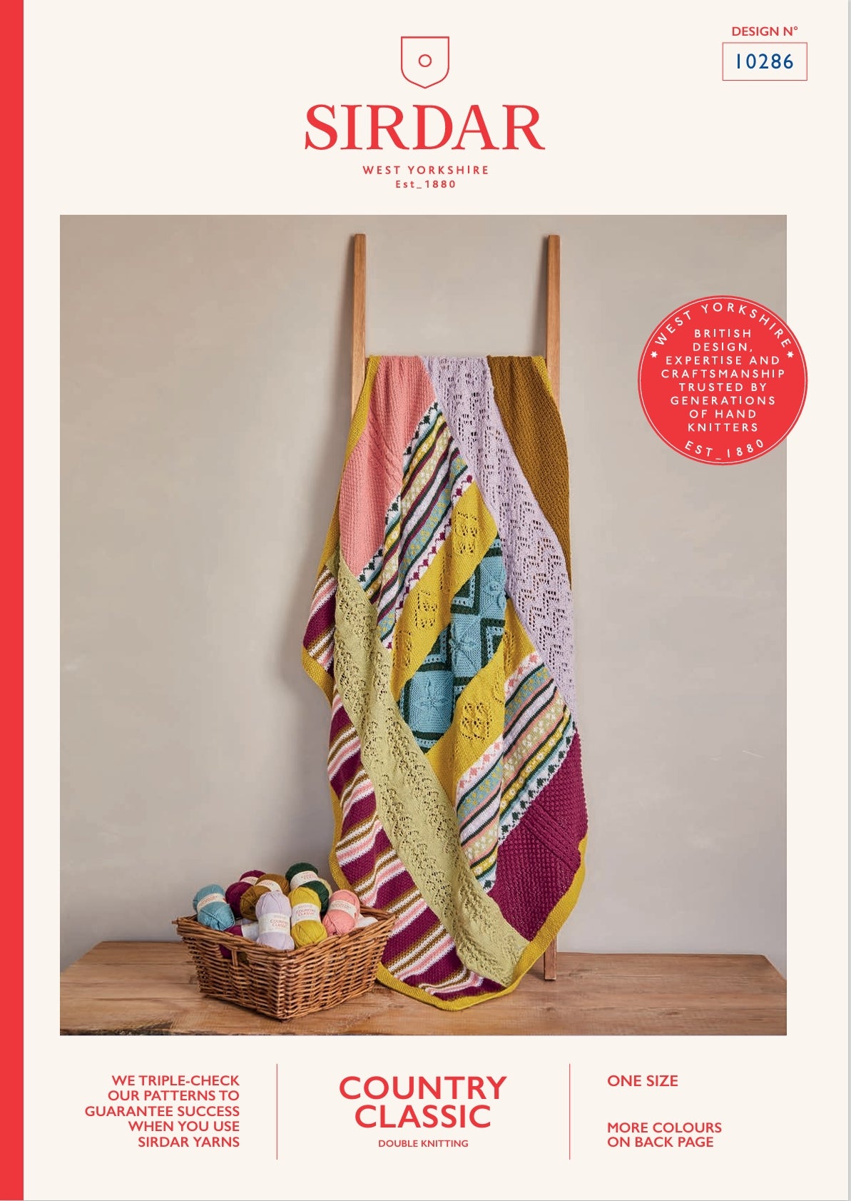Sirdar Blanket Knitting Pattern in DK 10286P PDF DOWNLOAD