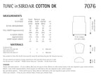 Sirdar Tunic Crochet Pattern in Sirdar Cotton DK 7076P PDF DOWNLOAD