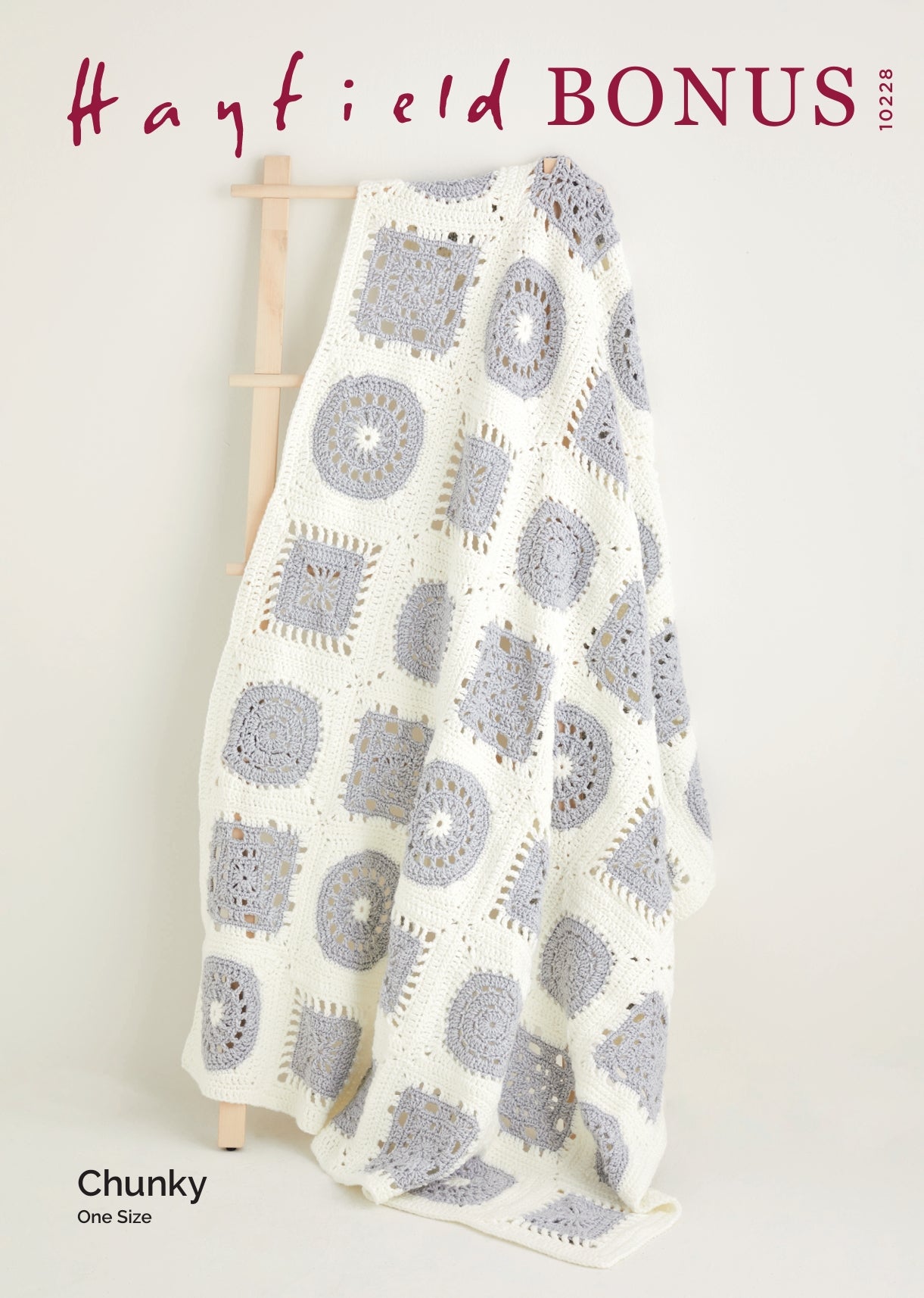 Hayfield Blanket Crochet Pattern in Chunky 10228P PDF DOWNLOAD