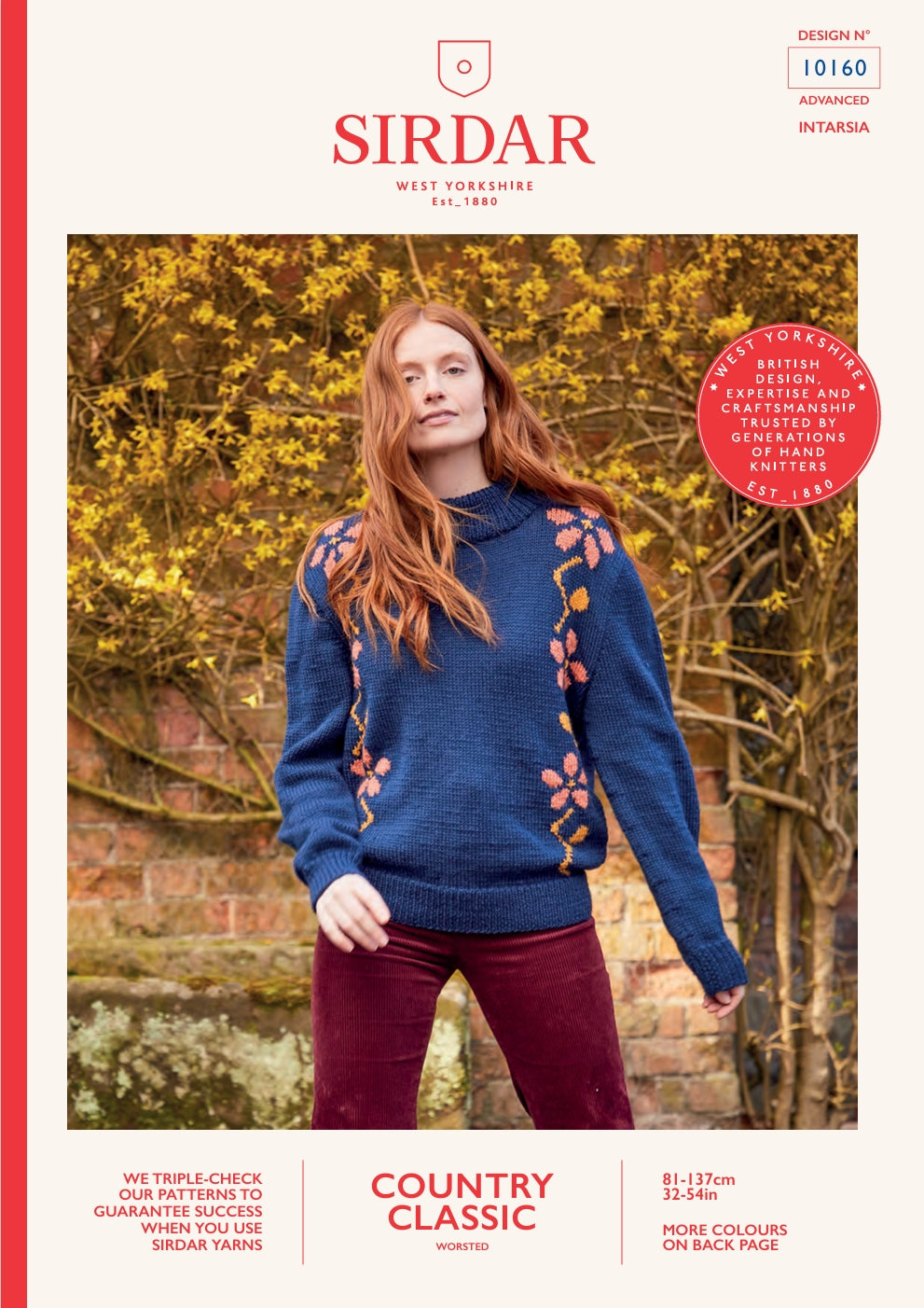 Sirdar Sweater Knitting Pattern in Worsted 10160P PDF DOWNLOAD