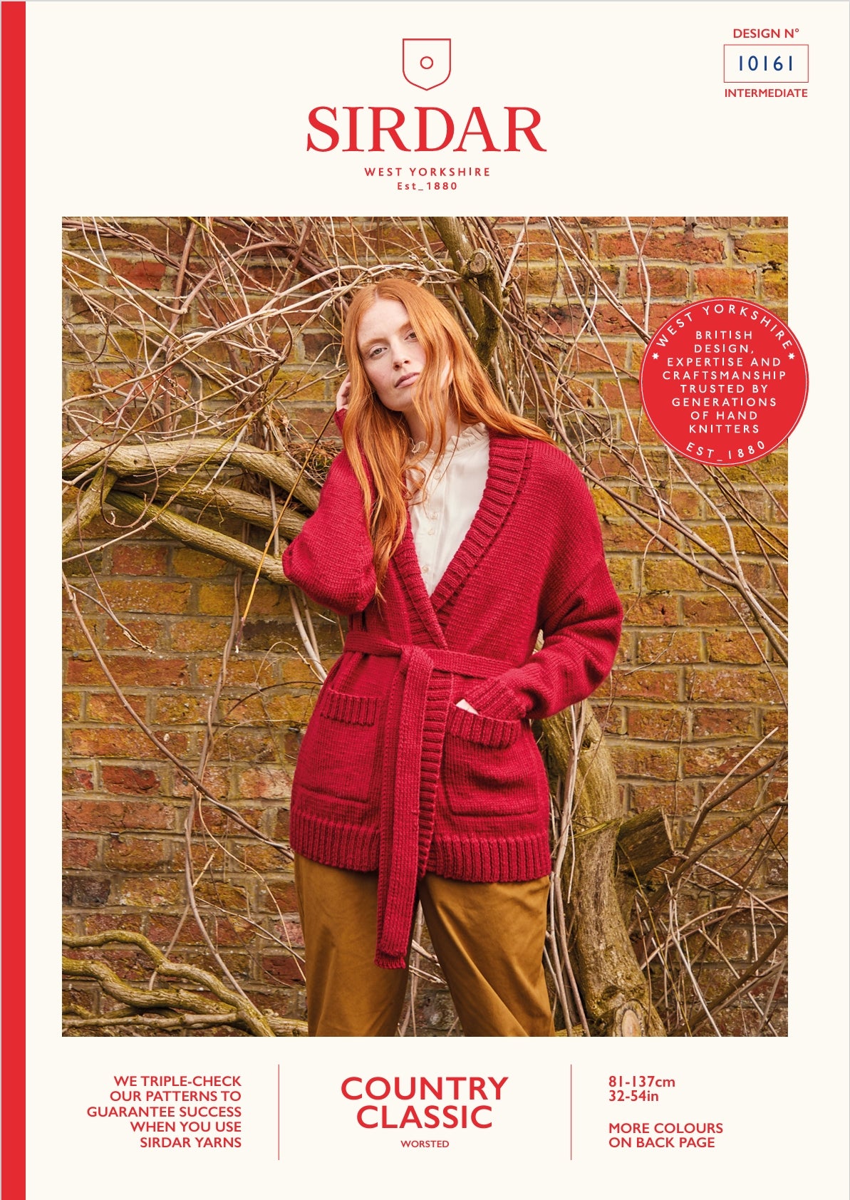 Sirdar Wrap Cardigan Knitting Pattern in Worsted 10161P PDF DOWNLOAD