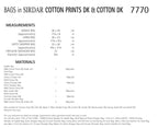 Sirdar Bags Knitting Pattern in Sirdar Cotton Prints and Cotton DK 7770P PDF DOWNLOAD