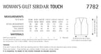 Sirdar Womans Gilet Knitting Pattern in Sirdar Touch 7782P PDF DOWNLOAD
